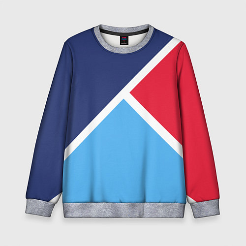 Детский свитшот Расцветка из 90 / 3D-Меланж – фото 1