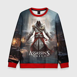 Свитшот детский Assassins creed poster game, цвет: 3D-красный