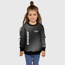 Свитшот детский Mini sport carbon, цвет: 3D-черный — фото 2