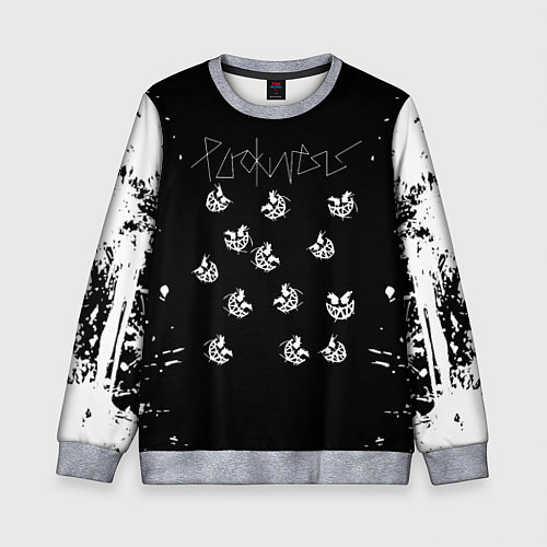 Детский свитшот Pyrokinesis хип-хоп / 3D-Меланж – фото 1