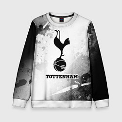 Свитшот детский Tottenham sport на светлом фоне, цвет: 3D-белый