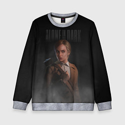Свитшот детский Alone in the dark - Emily Hartwood, цвет: 3D-меланж