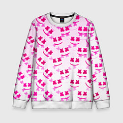 Детский свитшот Marshmello pink colors