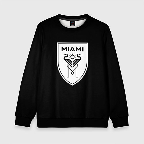 Детский свитшот Inter fc club / 3D-Черный – фото 1