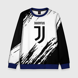 Свитшот детский Juventus краски, цвет: 3D-синий