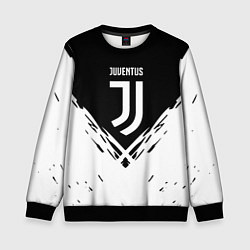 Свитшот детский Juventus sport geometry fc club, цвет: 3D-черный