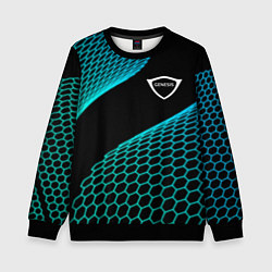 Детский свитшот Genesis electro hexagon