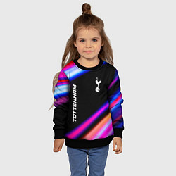 Свитшот детский Tottenham speed game lights, цвет: 3D-черный — фото 2