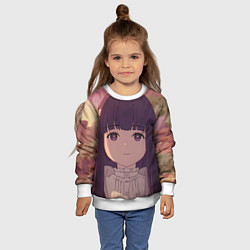 Свитшот детский Милая Ферн, цвет: 3D-белый — фото 2