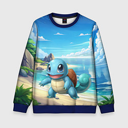 Свитшот детский Pokemon Squirtle, цвет: 3D-синий