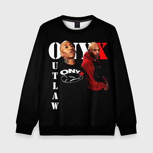 Детский свитшот Onyx outlaw / 3D-Черный – фото 1