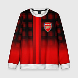 Детский свитшот Arsenal fc sport geometry steel