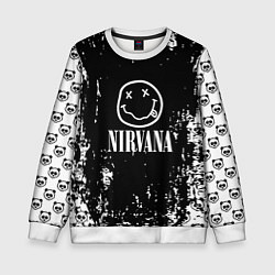 Свитшот детский Nirvana teddy, цвет: 3D-белый