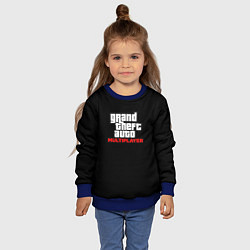 Свитшот детский GTA мультиплеер, цвет: 3D-синий — фото 2