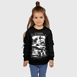 Свитшот детский Skyline GTR Godzilla, цвет: 3D-черный — фото 2