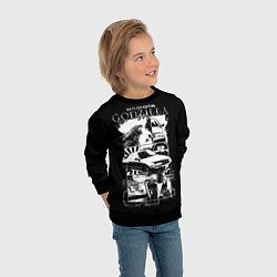 Свитшот детский Skyline GTR Godzilla, цвет: 3D-черный — фото 2