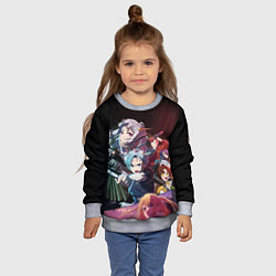 Свитшот детский Звездное детя 2 герои, цвет: 3D-меланж — фото 2