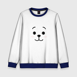 Свитшот детский BT21 RJ, цвет: 3D-синий