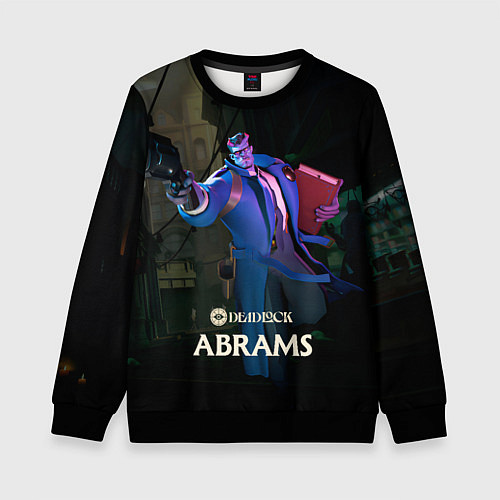 Детский свитшот Deadlock Abrams / 3D-Черный – фото 1