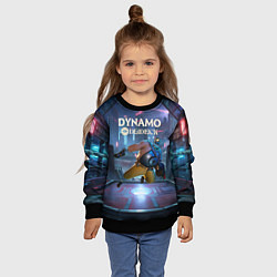 Свитшот детский Deadlock Dynamo, цвет: 3D-черный — фото 2