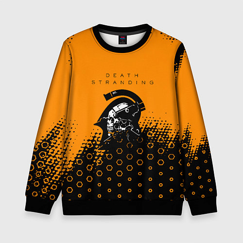 Детский свитшот Death Stranding game studio / 3D-Черный – фото 1