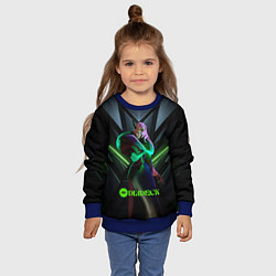 Свитшот детский Deadlock Леди Гейст, цвет: 3D-синий — фото 2