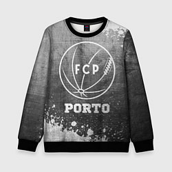 Свитшот детский Porto - grey gradient, цвет: 3D-черный