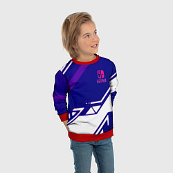 Свитшот детский Нинтендо геометрия киберспорт, цвет: 3D-красный — фото 2