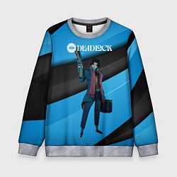 Свитшот детский Deadlock Pocket, цвет: 3D-меланж