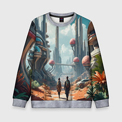 Детский свитшот Планета фантастика
