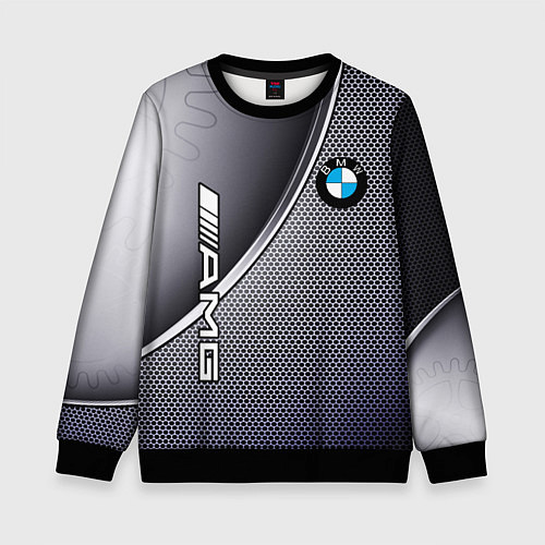 Детский свитшот BMW metalic auto metal / 3D-Черный – фото 1