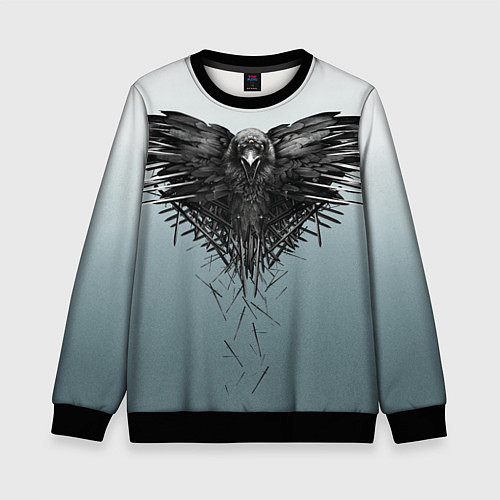 Детский свитшот Игра Престолов 4 сезон / 3D-Черный – фото 1