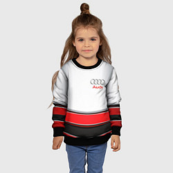 Свитшот детский AUDI auto car, цвет: 3D-черный — фото 2