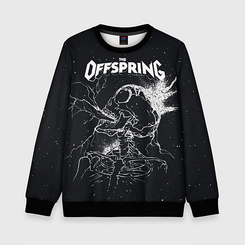 Детский свитшот The offspring Supercharged / 3D-Черный – фото 1