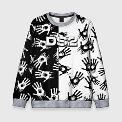 Свитшот детский Death stranding 2 руки, цвет: 3D-меланж