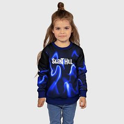 Свитшот детский Silenthill тень призрака, цвет: 3D-синий — фото 2