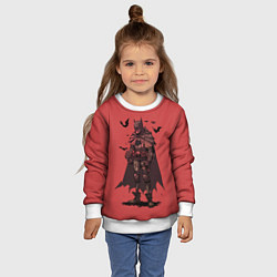 Свитшот детский Мрачный Бэтмен, цвет: 3D-белый — фото 2