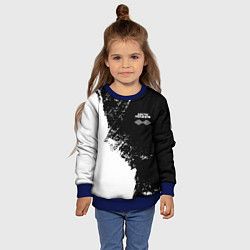 Свитшот детский Arctic Monkeys - лого, цвет: 3D-синий — фото 2