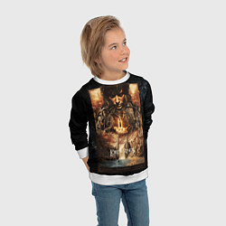 Свитшот детский Lord of the rings - the fellowship of the ring, цвет: 3D-белый — фото 2
