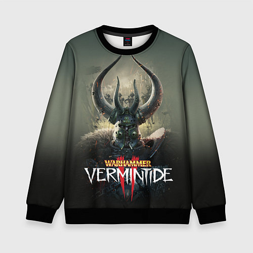 Детский свитшот Warhammer - Vermintide 2 / 3D-Черный – фото 1