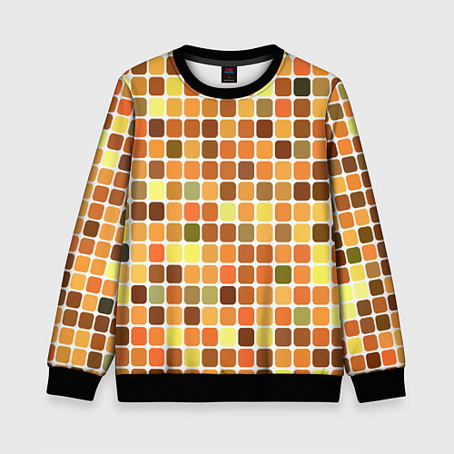 Детский свитшот Осенняя палитра / 3D-Черный – фото 1