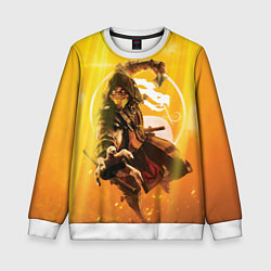 Свитшот детский Скорпион - Mortal Kombat, цвет: 3D-белый