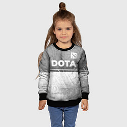 Свитшот детский Dota - grey gradient посередине, цвет: 3D-черный — фото 2