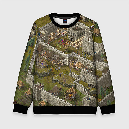 Детский свитшот Stronghold Crusader Definitive Edition / 3D-Черный – фото 1