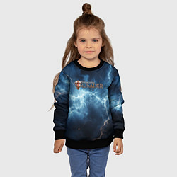 Свитшот детский Stronghold сrusader сила молний, цвет: 3D-черный — фото 2