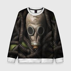 Свитшот детский Авто рожденные в СССР, цвет: 3D-белый