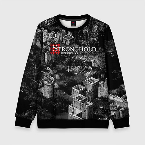 Детский свитшот Stronghold Crusader Definitive Edition / 3D-Черный – фото 1