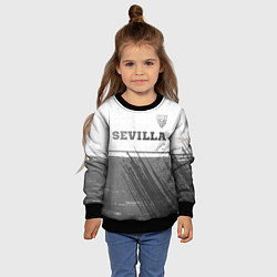 Свитшот детский Sevilla - white gradient посередине, цвет: 3D-черный — фото 2