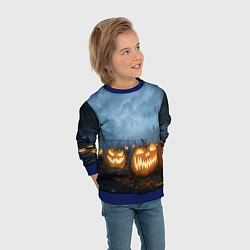 Свитшот детский Костюмы для halloween, цвет: 3D-синий — фото 2