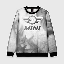 Свитшот детский Mini - white gradient, цвет: 3D-черный